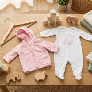 Baby Girls  and Dolls 2-Piece Outfit Set