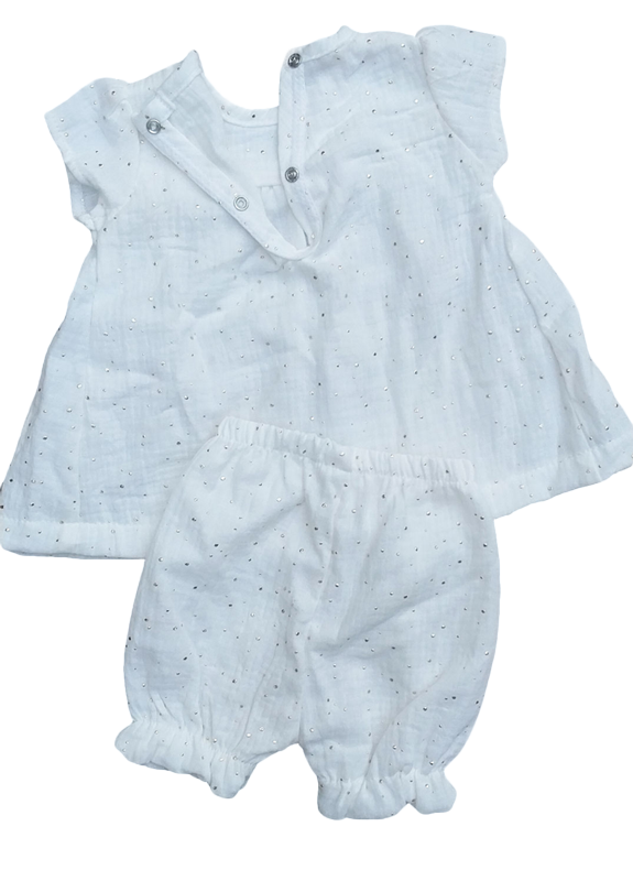 Twinkle Charm Muslin Dress Set - Image 9
