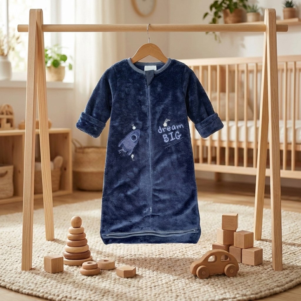 Baby Fleece Sleeping Bag - Image 4