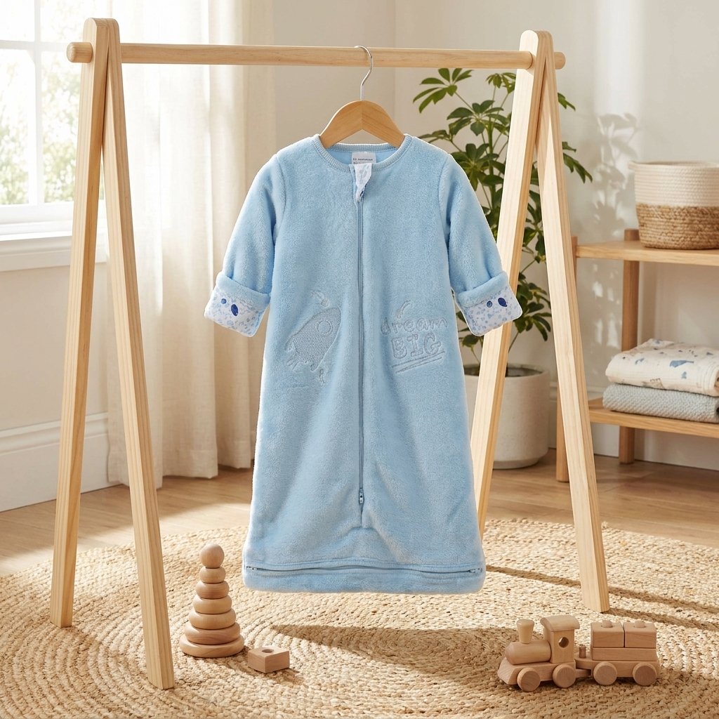 Baby Fleece Sleeping Bag - Image 3