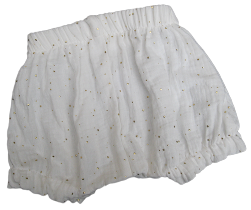 Muslin Dress & Pantaloons Set With Bow Detail - Image 4