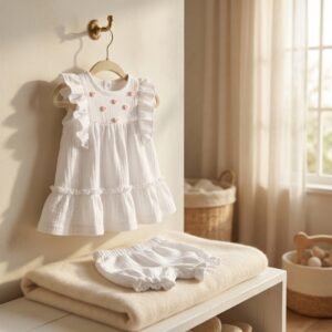 Rosie Frill Dress Set