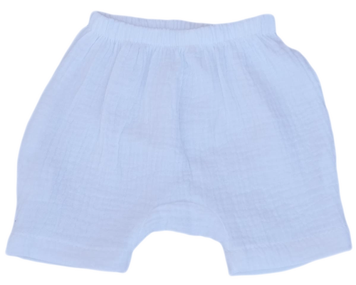 White Muslin 2-Piece Set – Gender Neutral Baby Outfit - Image 4