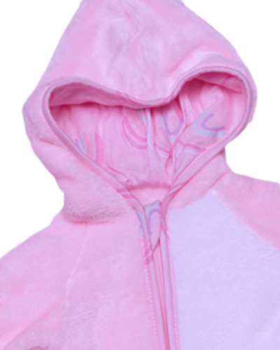 Unicorn Dreams Velour Babygro - Image 3