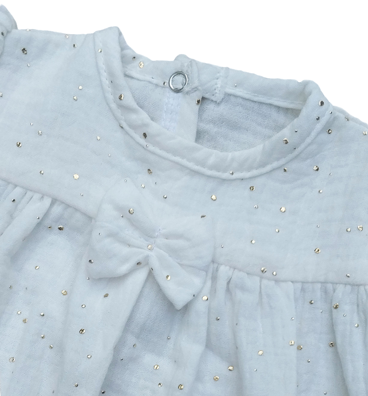 Twinkle Charm Muslin Dress Set - Image 4