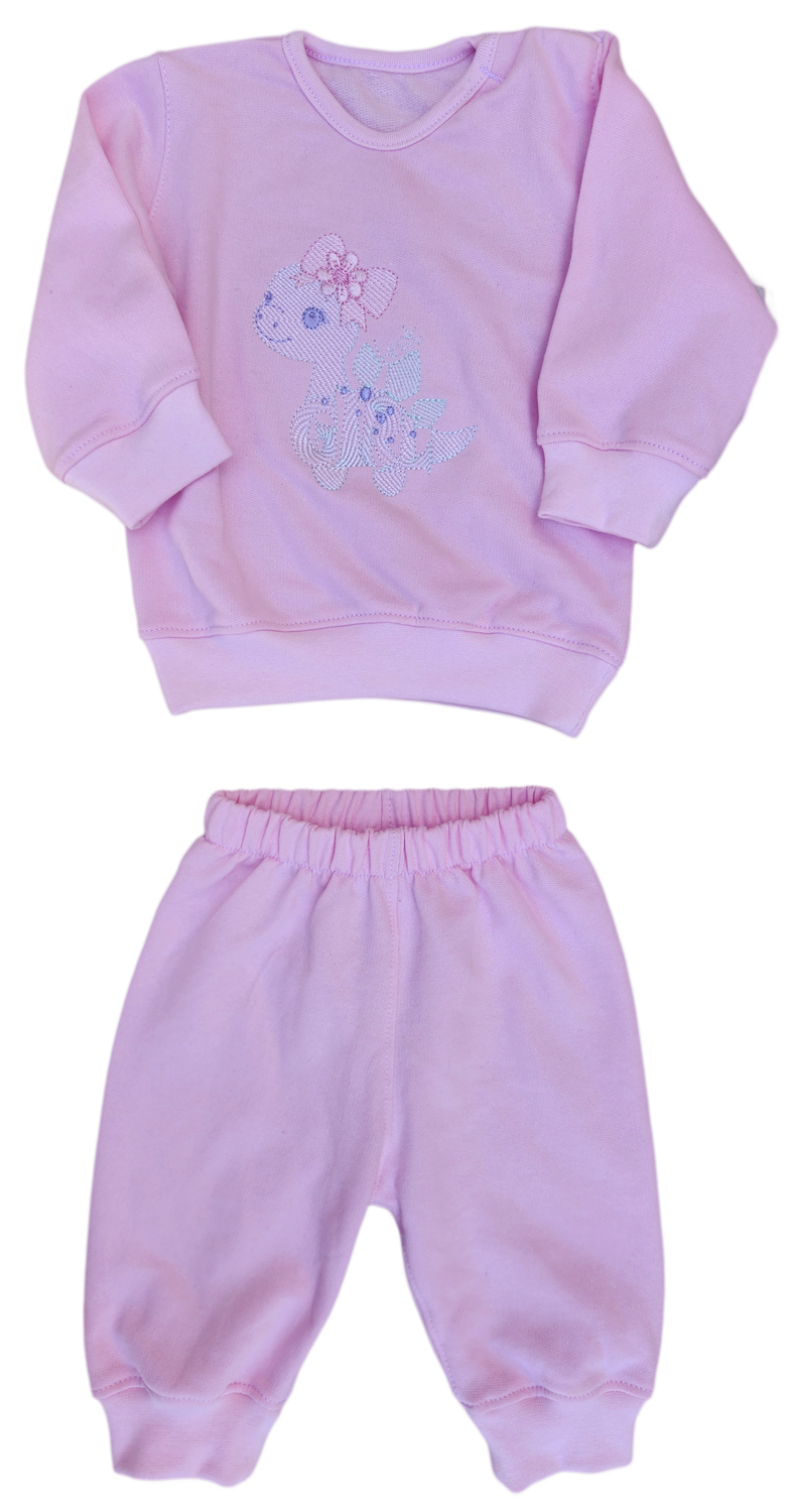 Baby Pink Sweatshirt & Pants Set - Image 4