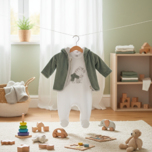 Baby Onesie & Hoodie Set