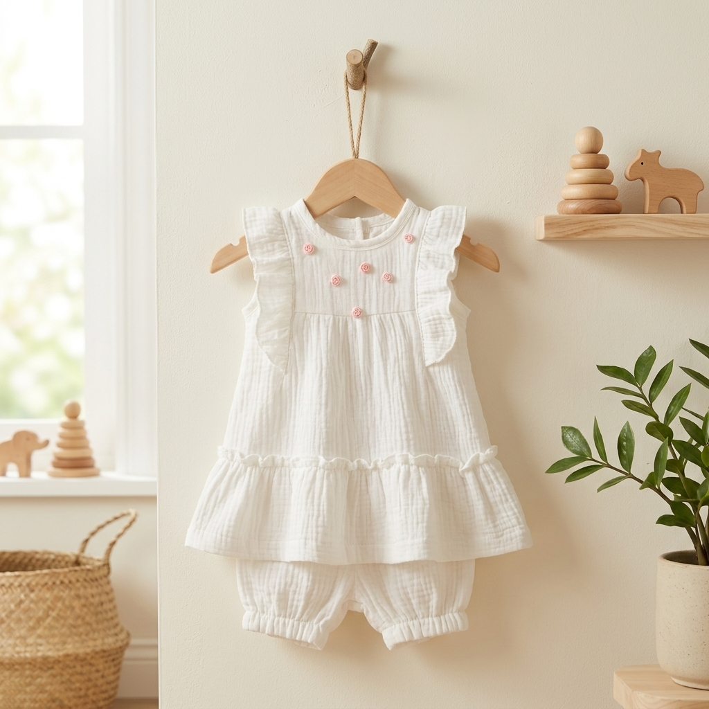 rosie frill dress set